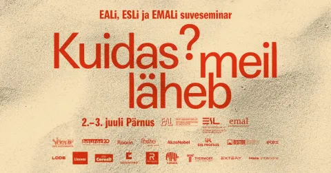 EALi, ESLi ja EMALi suveseminar 2026