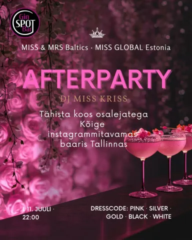 🎉 Miss Baltics & Mrs Baltics 2026 Official Afterparty 🎉 Dj Miss Kriss