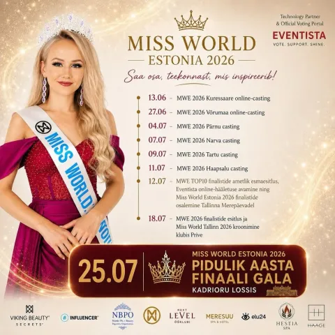 Miss World Estonia 2026 grand final gala