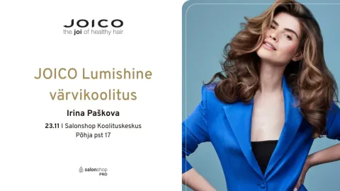 JOICO Lumishine värvikoolitus Tallinnas