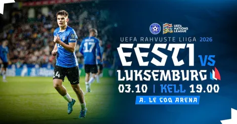 A. Le Coq esitleb: EESTI - LUKSEMBURG | UEFA Rahvuste liiga 2026