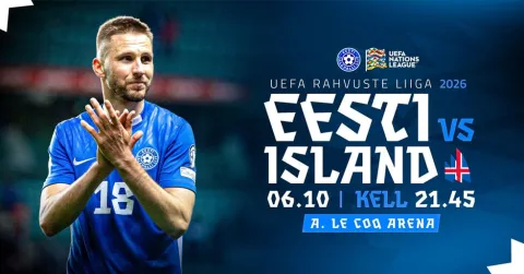Nike esitleb: EESTI - ISLAND | UEFA Rahvuste liiga 2026