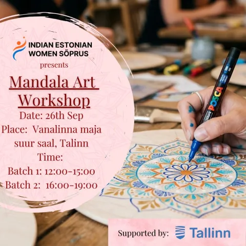 Mandala Art Workshop | Mandala kunsti töötuba