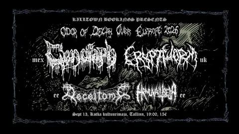 Cenotaph (MEX) + Cryptworm (UK) + Deceitome + Hirmuvalitseja