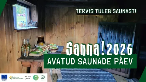 Sanna! 2026 avatud saunad - Ala Sarise järvesaun päikesetõusust päikeseloojanguni