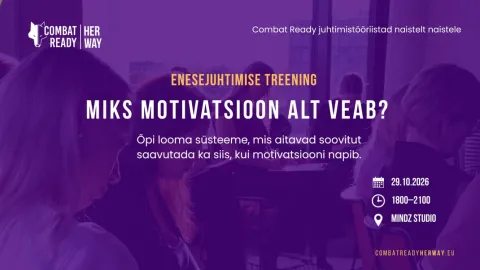 Combat Ready | Her Way treening - Distsipliin=vabadus