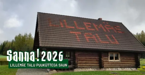 SANNA! 2026 avatud saunad – Lillemäe talu puuküttega saun