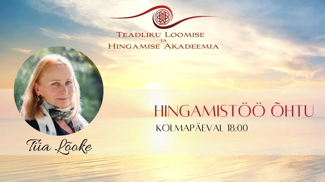 Meditatsiooni ja hingamistöö õhtu Tiia Lõokese juhendusel