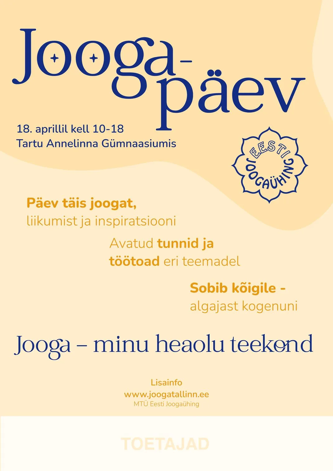 "Jooga - minu heaolu teekond"