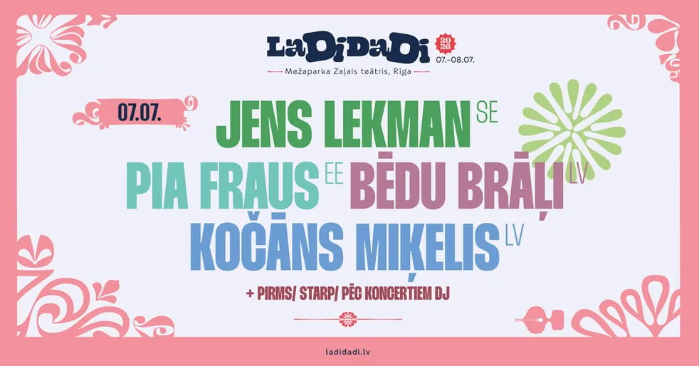 La-Di-Da-Di Otrdienas biļetes