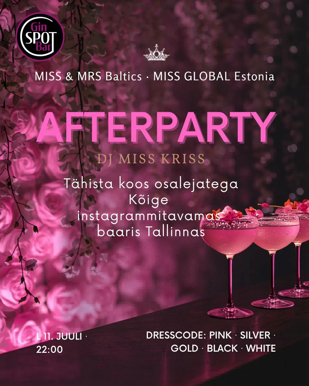 🎉 Miss Baltics & Mrs Baltics 2026 Official Afterparty 🎉 Dj Miss Kriss