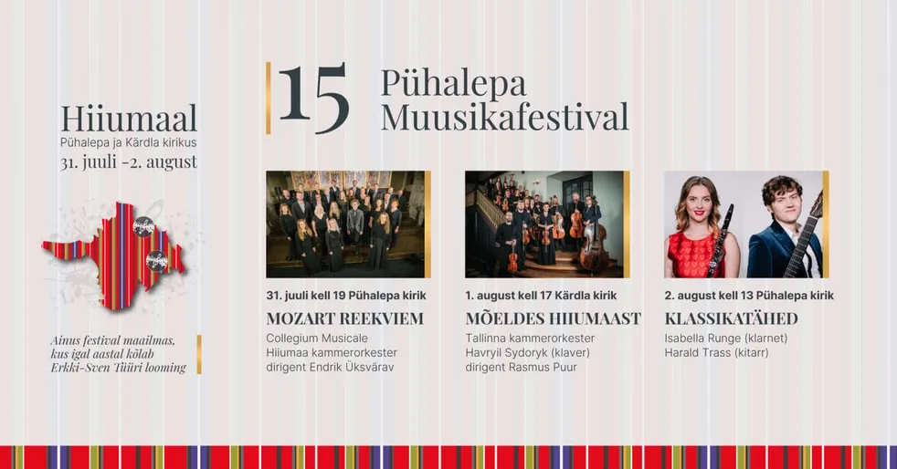 15. Pühalepa muusikafestival: Mõeldes Hiiumaast