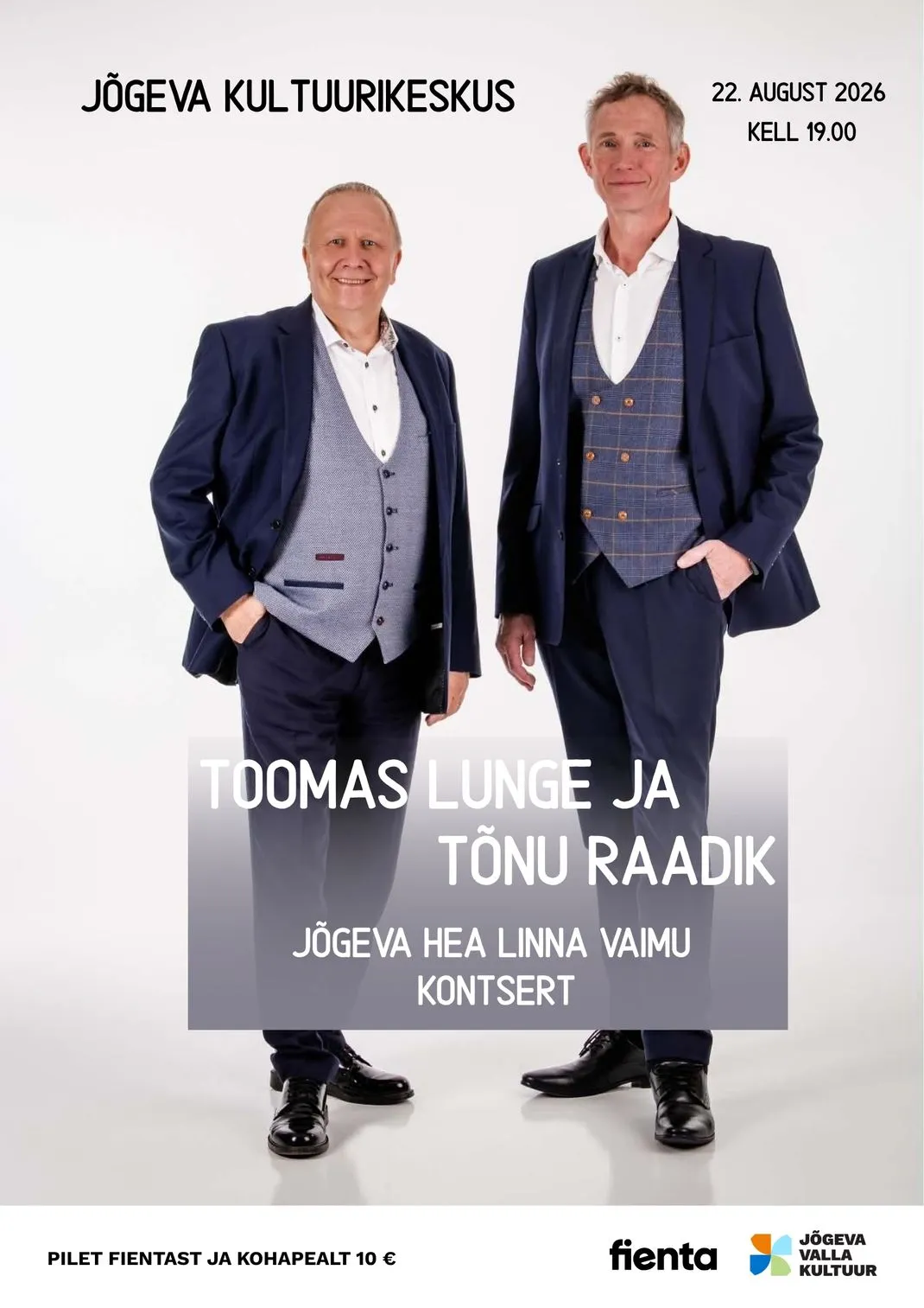 Toomas Lunge ja Tõnu Raadiku kontsert