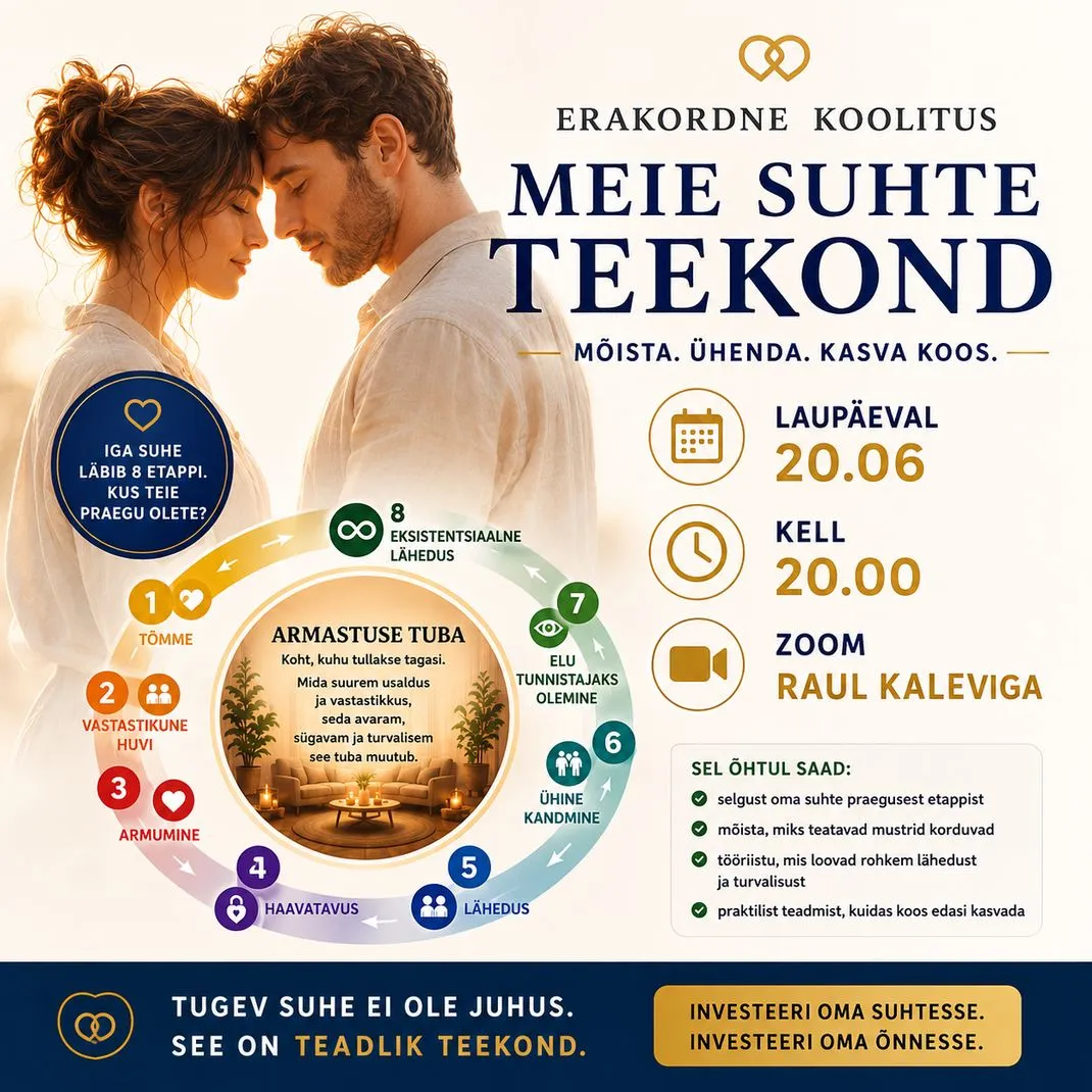 ERAKORDSE SUHTE TEEKOND - paarisuhte teemaline tasuta vestlus