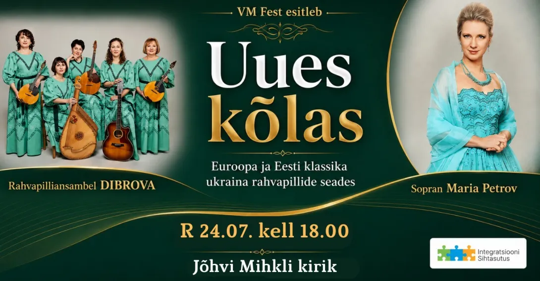 Uues kõlas. Euroopa ja Eesti klassika ukraina rahvapillide seades