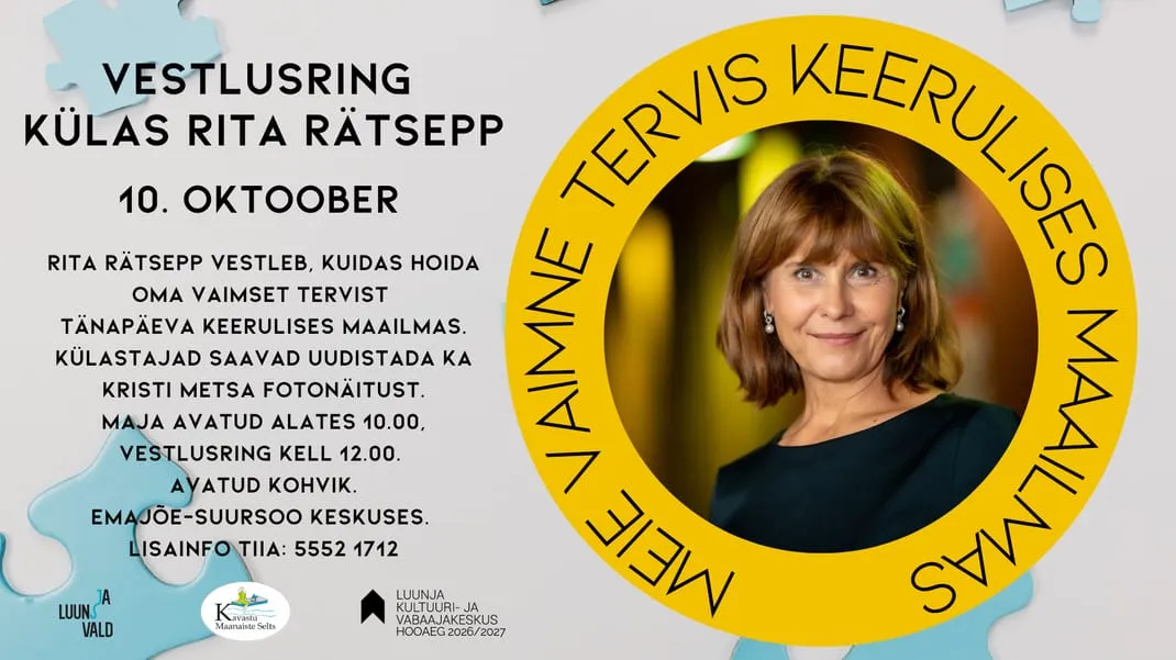 Vestlusring: külas Rita Rätsepp